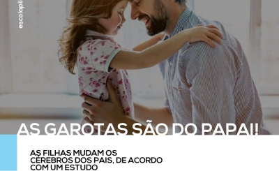 As filhas mudam os cérebros dos pais, de acordo com um estudo