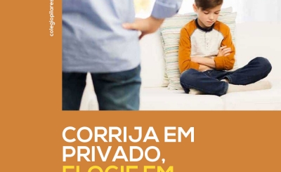 Corrija em privado, elogie em público